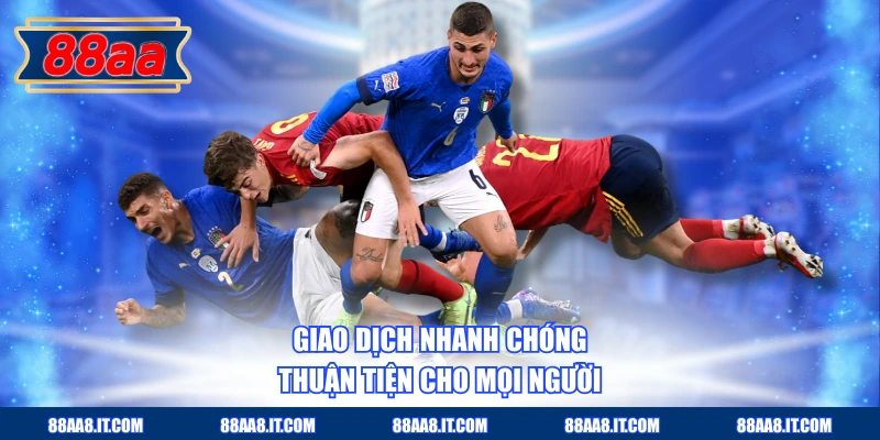 Giao dịch nhanh chóng, thuận tiện cho mọi người